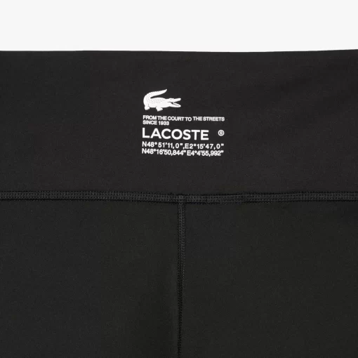 Lacoste Fitness & Training-Mini Pocket Printed Sport Leggings