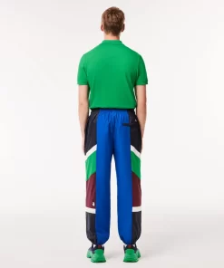 Lacoste Trousers & Shorts-Mixed Material Colourblock Sportsuit Track Pants