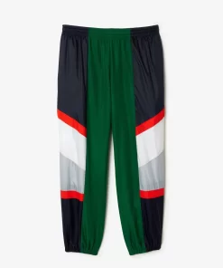 Lacoste Trousers & Shorts-Mixed Material Colourblock Sportsuit Track Pants