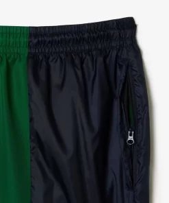 Lacoste Trousers & Shorts-Mixed Material Colourblock Sportsuit Track Pants