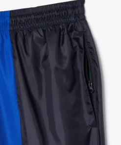 Lacoste Trousers & Shorts-Mixed Material Colourblock Sportsuit Track Pants