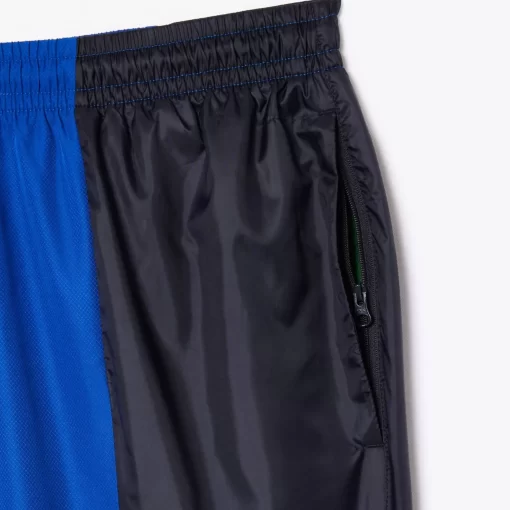 Lacoste Trousers & Shorts-Mixed Material Colourblock Sportsuit Track Pants