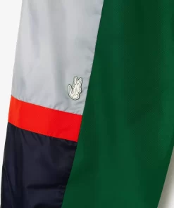 Lacoste Trousers & Shorts-Mixed Material Colourblock Sportsuit Track Pants