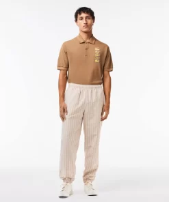 Lacoste Trousers & Shorts-Monogram Print Sportsuit Track Pants