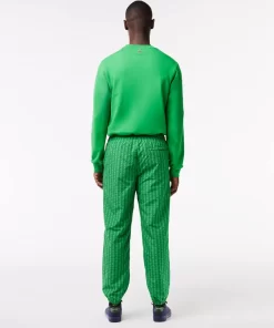 Lacoste Trousers & Shorts-Monogram Print Sportsuit Track Pants