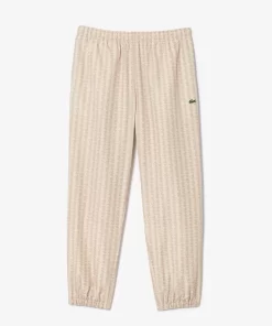 Lacoste Trousers & Shorts-Monogram Print Sportsuit Track Pants