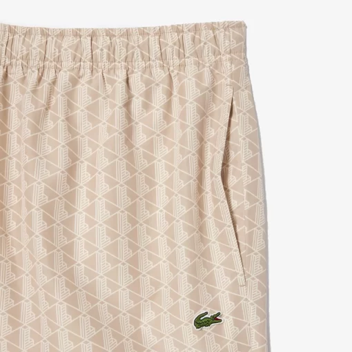 Lacoste Trousers & Shorts-Monogram Print Sportsuit Track Pants