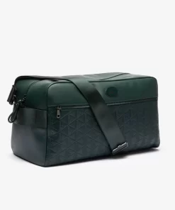 Lacoste Bags-Monogram Print Weekend Bag