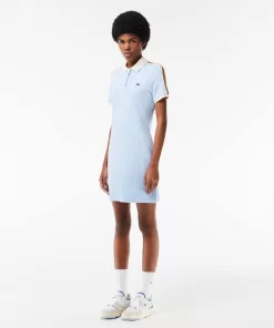 Lacoste Dresses & Skirts-Monogrammed Slim Fit Jacquard Dress