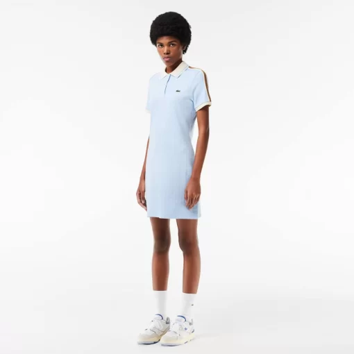 Lacoste Dresses & Skirts-Monogrammed Slim Fit Jacquard Dress