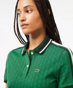 Lacoste Dresses & Skirts-Monogrammed Slim Fit Jacquard Dress