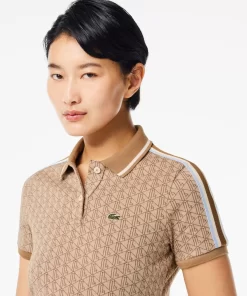 Lacoste Dresses & Skirts-Monogrammed Slim Fit Jacquard Dress