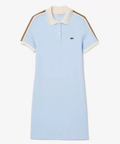 Lacoste Dresses & Skirts-Monogrammed Slim Fit Jacquard Dress