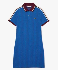 Lacoste Dresses & Skirts-Monogrammed Slim Fit Jacquard Dress