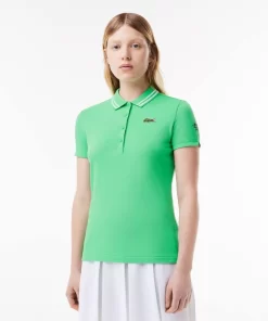 Lacoste Sport Clothing-Mutua Madrid Open Edition Tennis Slim Fit Polo Shirt