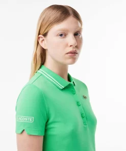 Lacoste Sport Clothing-Mutua Madrid Open Edition Tennis Slim Fit Polo Shirt