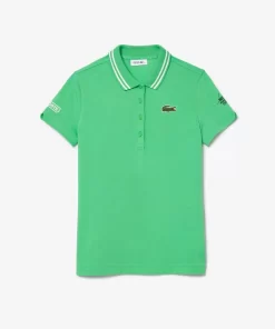 Lacoste Sport Clothing-Mutua Madrid Open Edition Tennis Slim Fit Polo Shirt