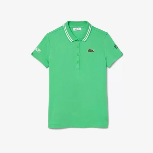 Lacoste Sport Clothing-Mutua Madrid Open Edition Tennis Slim Fit Polo Shirt