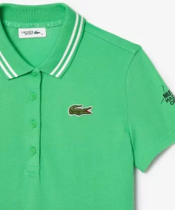 Lacoste Sport Clothing-Mutua Madrid Open Edition Tennis Slim Fit Polo Shirt