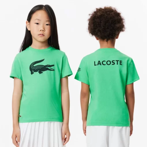 Lacoste Girl Clothing-Mutua Madrid Open Edition Tennis T-Shirt