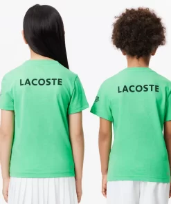 Lacoste Girl Clothing-Mutua Madrid Open Edition Tennis T-Shirt