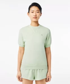 Lacoste T-Shirts-Natural Dyed Cotton Fleece T-Shirt