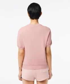 Lacoste T-Shirts-Natural Dyed Cotton Fleece T-Shirt