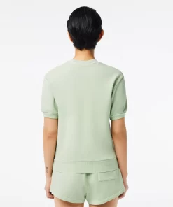 Lacoste T-Shirts-Natural Dyed Cotton Fleece T-Shirt