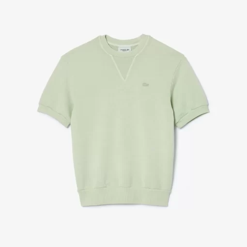 Lacoste T-Shirts-Natural Dyed Cotton Fleece T-Shirt