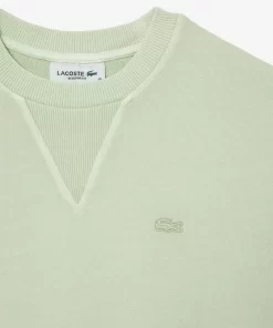 Lacoste T-Shirts-Natural Dyed Cotton Fleece T-Shirt