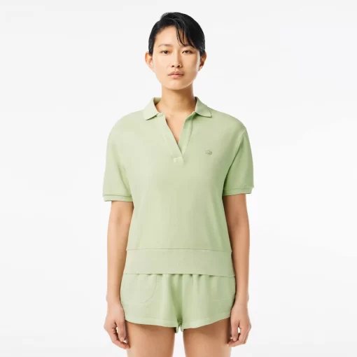 Lacoste Polo Shirts-Natural Dyed Cotton Pique Polo Shirt