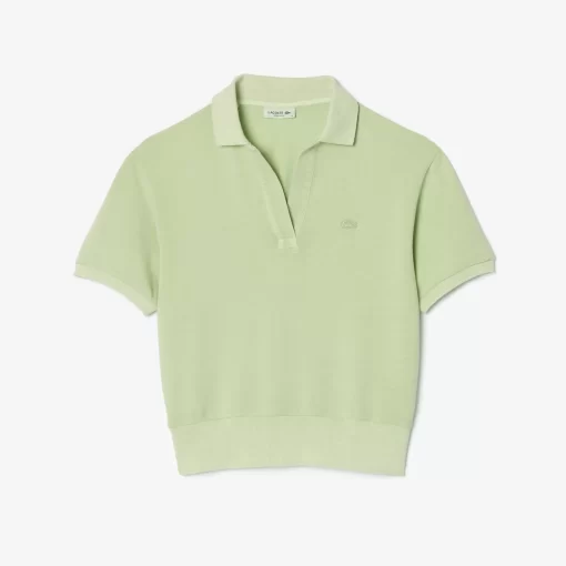 Lacoste Polo Shirts-Natural Dyed Cotton Pique Polo Shirt