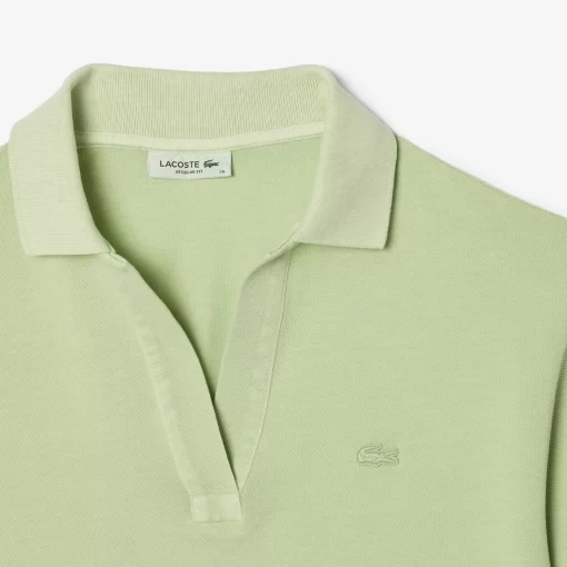 Lacoste Polo Shirts-Natural Dyed Cotton Pique Polo Shirt