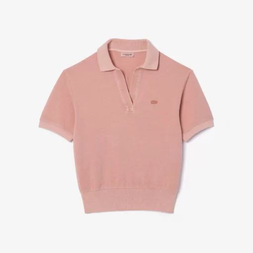 Lacoste Polo Shirts-Natural Dyed Cotton Pique Polo Shirt