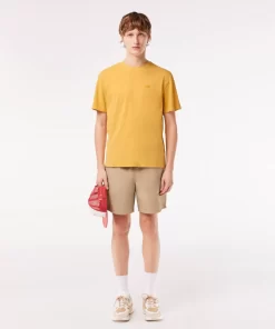 Lacoste T-Shirts-Natural Dyed Jersey T-Shirt