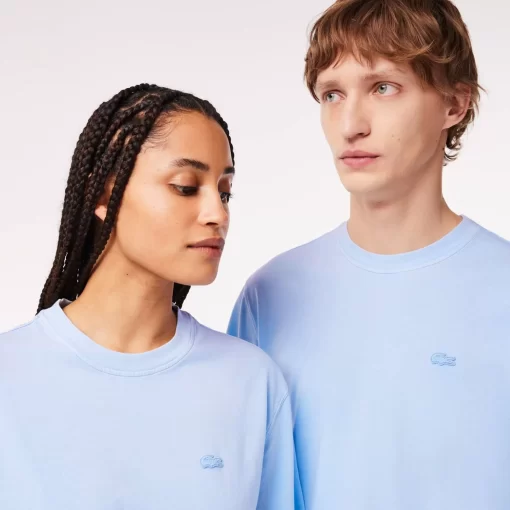 Lacoste T-Shirts-Natural Dyed Jersey T-Shirt