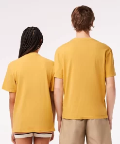 Lacoste T-Shirts-Natural Dyed Jersey T-Shirt