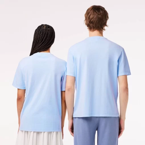 Lacoste T-Shirts-Natural Dyed Jersey T-Shirt