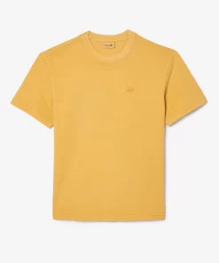 Lacoste T-Shirts-Natural Dyed Jersey T-Shirt