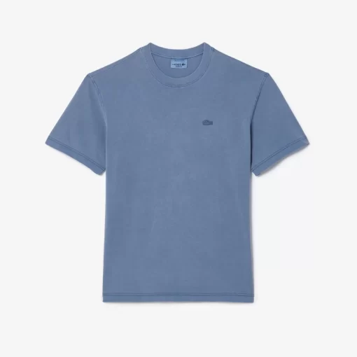 Lacoste T-Shirts-Natural Dyed Jersey T-Shirt