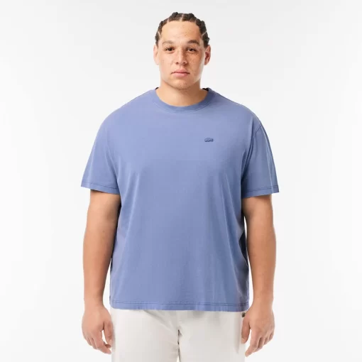 Lacoste T-Shirts-Natural Dyed Jersey T-Shirt