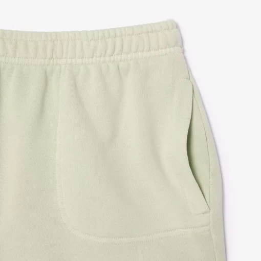 Lacoste Trousers & Shorts-Natural Dyed Short Cotton Fleece Shorts