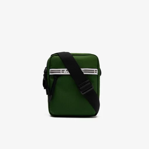 Lacoste Cross Body-Neocroc Recycled Fiber Vertical Messenger Bag