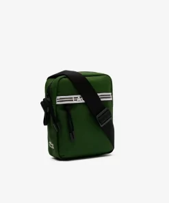 Lacoste Cross Body-Neocroc Recycled Fiber Vertical Messenger Bag