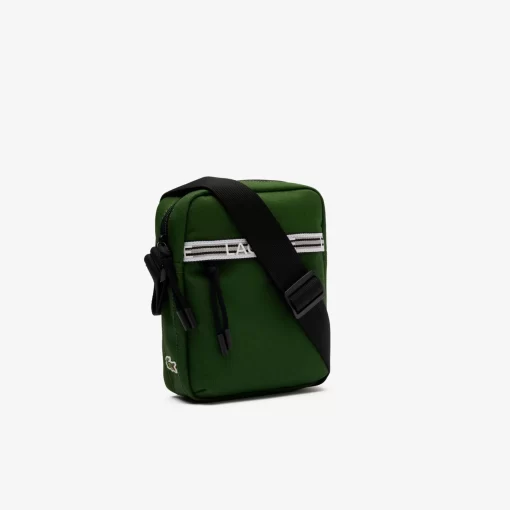 Lacoste Cross Body-Neocroc Recycled Fiber Vertical Messenger Bag