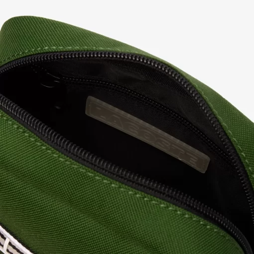 Lacoste Cross Body-Neocroc Recycled Fiber Vertical Messenger Bag