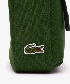 Lacoste Cross Body-Neocroc Recycled Fiber Vertical Messenger Bag