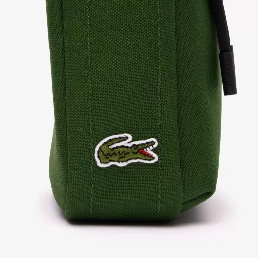 Lacoste Cross Body-Neocroc Recycled Fiber Vertical Messenger Bag