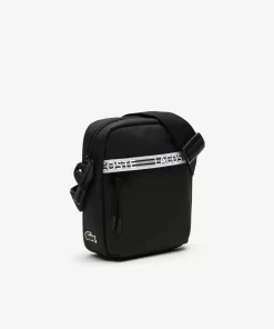 Lacoste Cross Body-Neocroc Recycled Fiber Vertical Messenger Bag