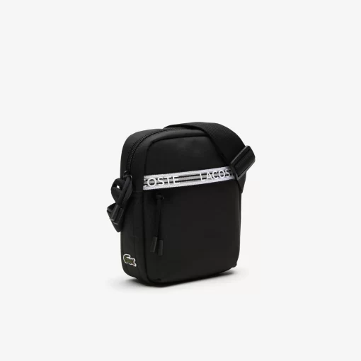 Lacoste Cross Body-Neocroc Recycled Fiber Vertical Messenger Bag